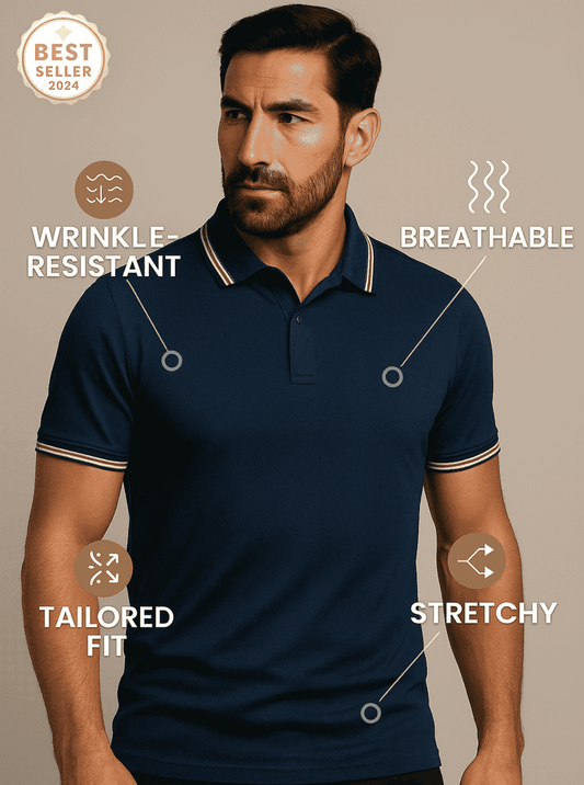3 Men’s Tees – Wrinkle-Resistant, Odour-Free and All-Day Comfort