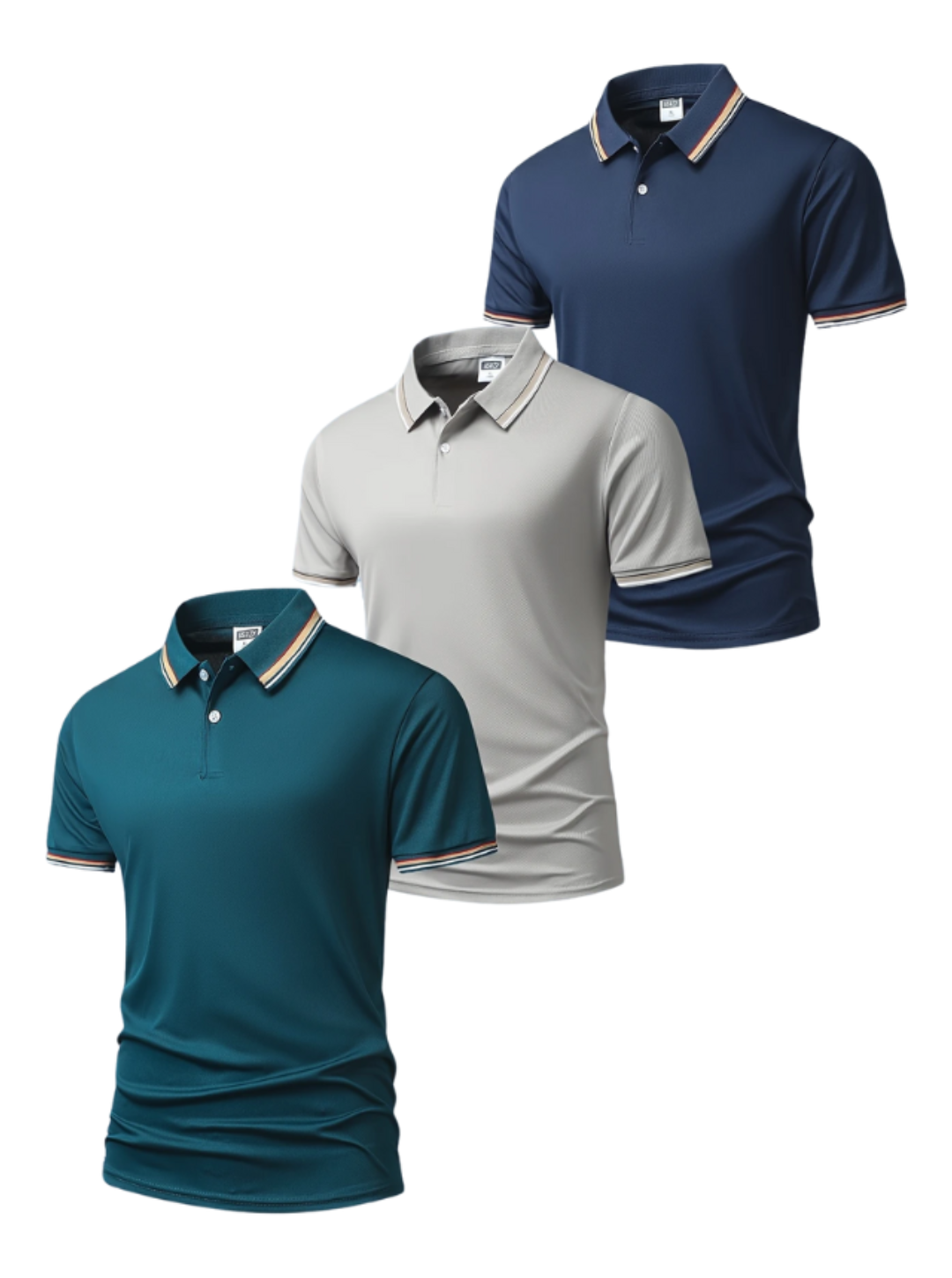 3 Men’s Tees – Wrinkle-Resistant, Odour-Free and All-Day Comfort