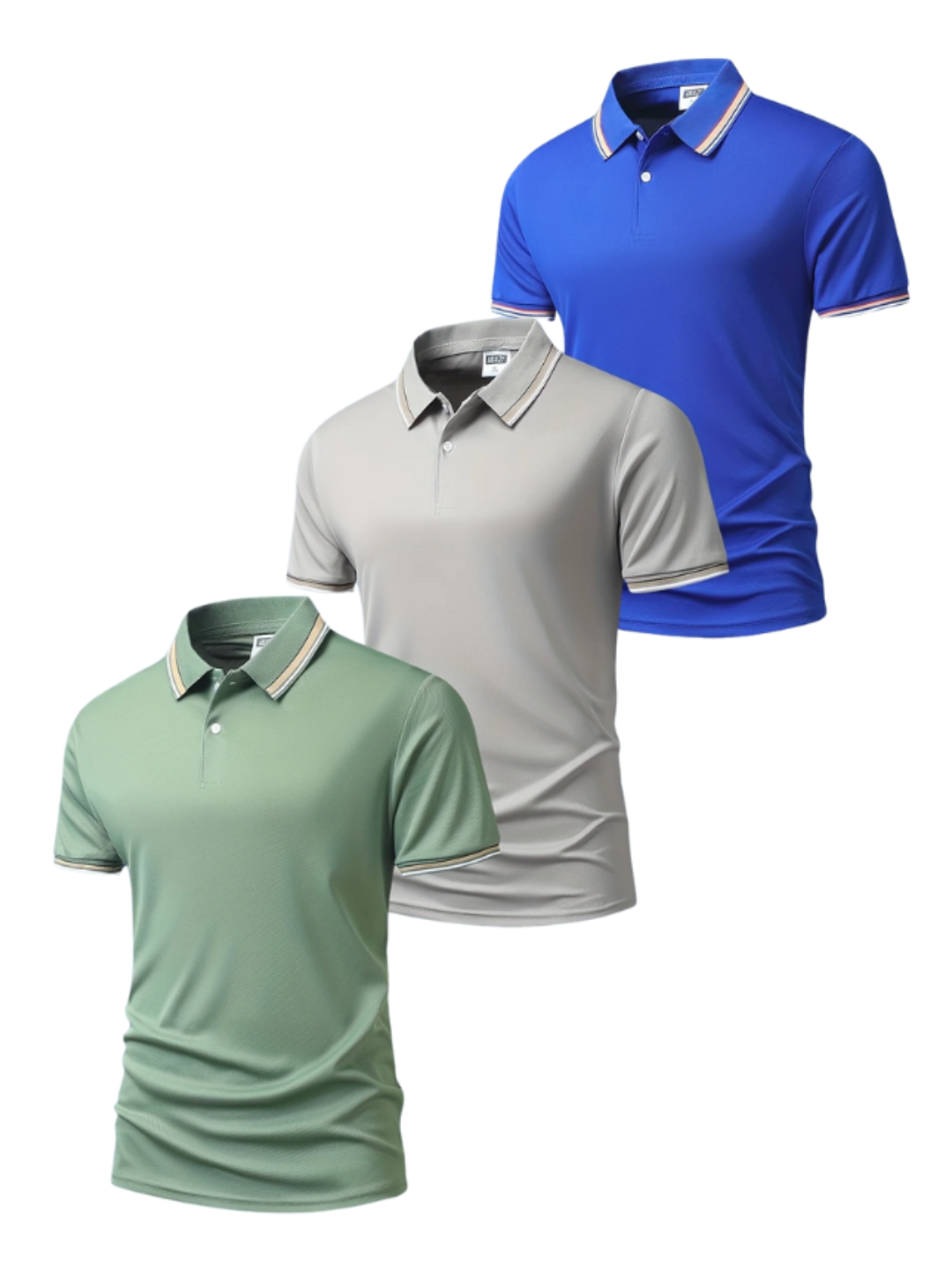 3 Men’s Tees – Wrinkle-Resistant, Odour-Free and All-Day Comfort