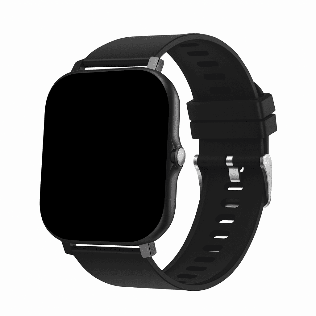 Men’s Crocodile-Style Leather Trainers + SmartWatch